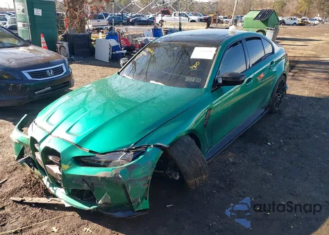 2025 BMW M3 Competition xDrive z USA, uszkodzony, nr VIN WBS33HJ04SFU92042